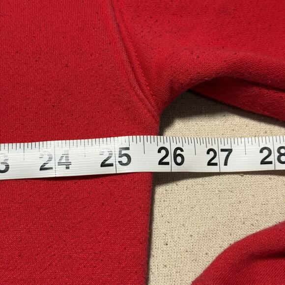 Axe & Sledge Hoodie Mens Size XL Red Hard Working Mxther Fxcker Pullover Logo - Picture 8 of 8